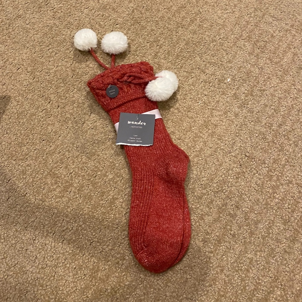 Cute Socks with PomPoms